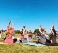 Familien-Yoga in der Rapunzel Welt