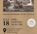 Kunst- und Genusshandwerkermarkt im Hofgarten Wolfegg