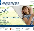 Gesundheitswoche vom Allgäu bis zum Bodensee