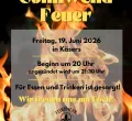 Sonnwendfeuer in Käsers bei Altusried