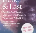 Liebe und Last im Kleinen Goldenen Saal Augsburg