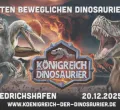 Königreich der Dinosaurier in der Messe Friedrichshafen
