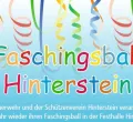 Faschingsball in der Festhalle Hinterstein