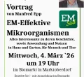 Vortrag über Mikroorganismen in Marktoberdorf
