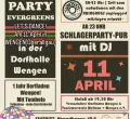 Schlagerparty in der Dorfhalle Wengen