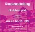 Kunst im Skulpturenpark des Ziegel-Werks in Erkheim