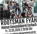 Rootsman Fyah in der Hoimat Genusskäserei Eschach