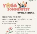 Yoga Sommerfest im Kurpark Pfronten
