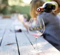 Burgberger Weinfest auf dem Dorfplatz