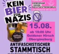 Antifaschistischer Stammtisch in Obergünzburg