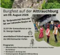 Burgfest auf der Alttrauchburg in Kleinweiler
