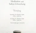 Meditation und Selbsterforschung in Kempten