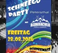 Schneego Party in Petersthal