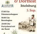 Schnitthahnenrennen & Dorffest in Ittelsburg