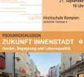Zukunft Innenstadt an der Hochschule Kempten