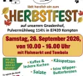 Herbstfest auf dem Gnadenhof in Kempten