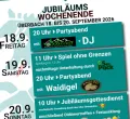 Jubiläumswochenende in Überbach