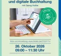 E-Rechnung und digitale Buchhaltung - online