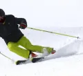 Alpinskitest im Gletschertestcenter Sölden