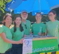 Bastelaktion und Tattoos mit Greenpeace an der Allgäuhal…