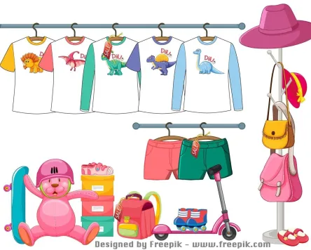 Sortierter Kinderwarenbasar in Marktoberdorf