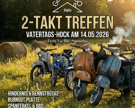 2-Takt Treffen am Vatertag in Maierhöfen