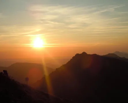 Sonnenaufgangsfahrt auf den Hochgrat