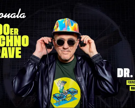 90er Techno Rave mit Dr. Motte im Douala Ravensburg