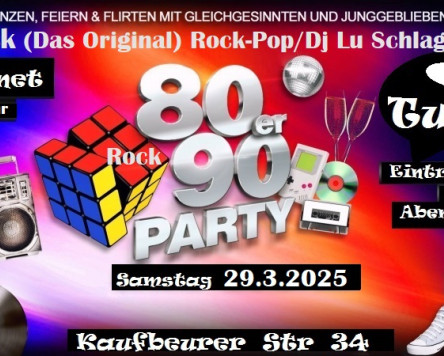 Der Turm rockt: 80er & 90er-Party im GoIn Obergünzburg