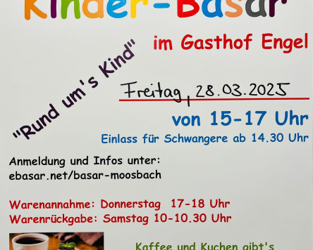 Moosbacher Kinder-Basar im Gasthof Engel