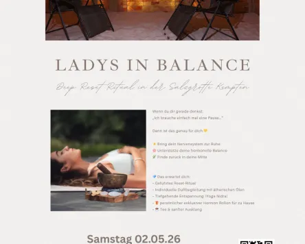Ladies in Balance in der Salzgrotte Kempten