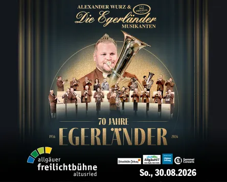 Egerländer Musikanten auf der Freilichtbühne Altusried