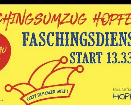 Faschingsumzug in Hopferau