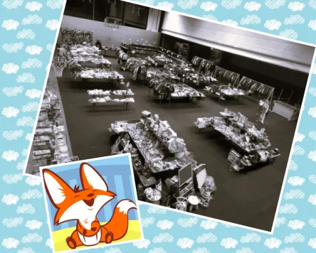 Kinderbasar in der Turnhalle Sulzberg