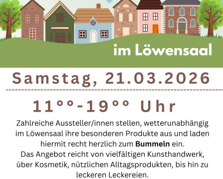 Legauer Frühlingsmarkt im Löwensaal