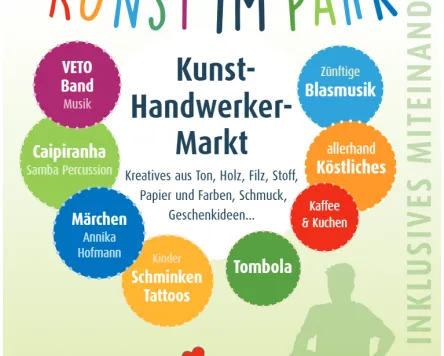Kunsthandwerkermarkt "Kunst im Park 2026"