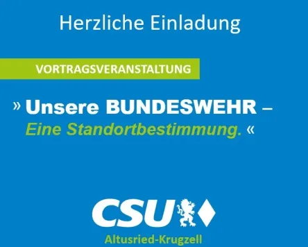 Unsere Bundeswehr - eine Standortbestimmung in Krugzell