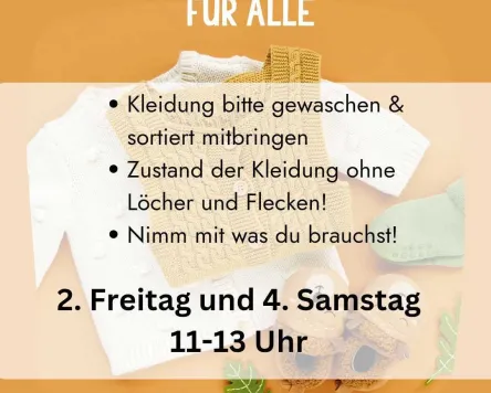 Kinderkleidertausch im Piepmatz Kempten