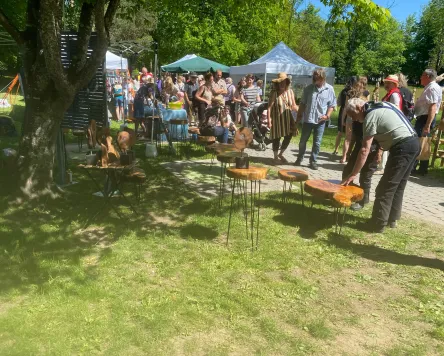 Kunsthandwerkermarkt im Schlosspark Kißlegg