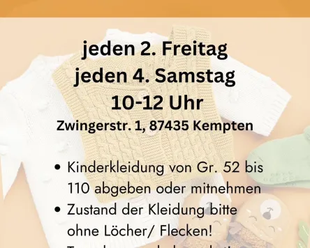 Kinderkleidertausch im Piepmatz Kempten