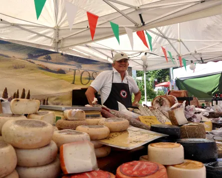 Internationales Käse- und Gourmetfest in Lindenberg
