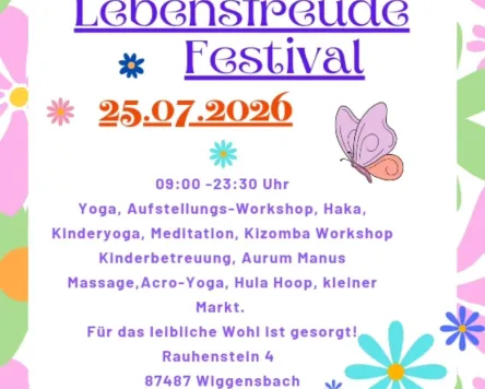 Lebensfreude Festival in Wiggensbach