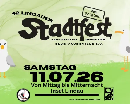 Lindauer Stadtfest auf der Insel Lindau