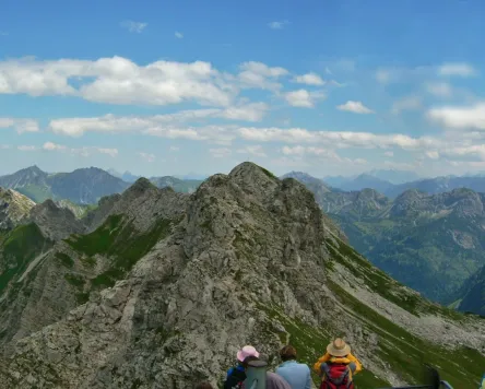 400-Gipfel-Brunch auf dem Nebelhorn