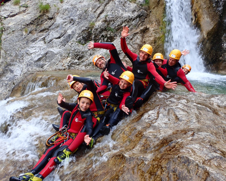 Familiencanyoning in Reutte