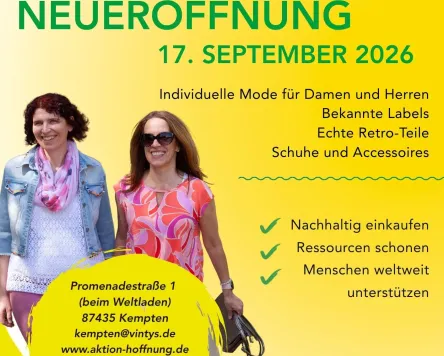 Neueröffnung von VINTY'S in Kempten