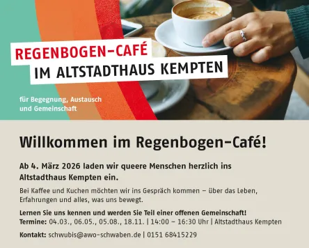 Regenbogencafé im Altstadthaus Kempten