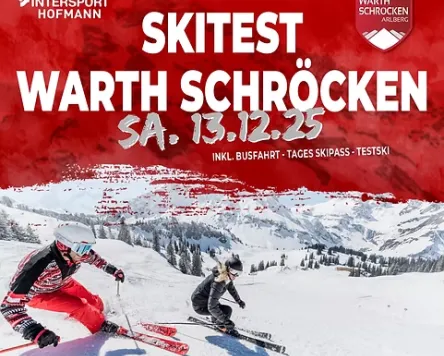 Skitesttag mit Après-Ski-Party in Warth