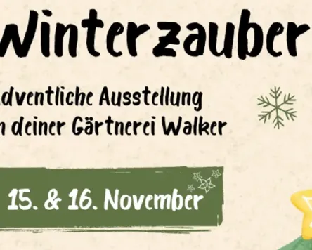 Winterzauber in der Gärtnerei Walker Kimratshofen