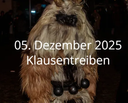 Bärbele- und Klausentreiben in Durach